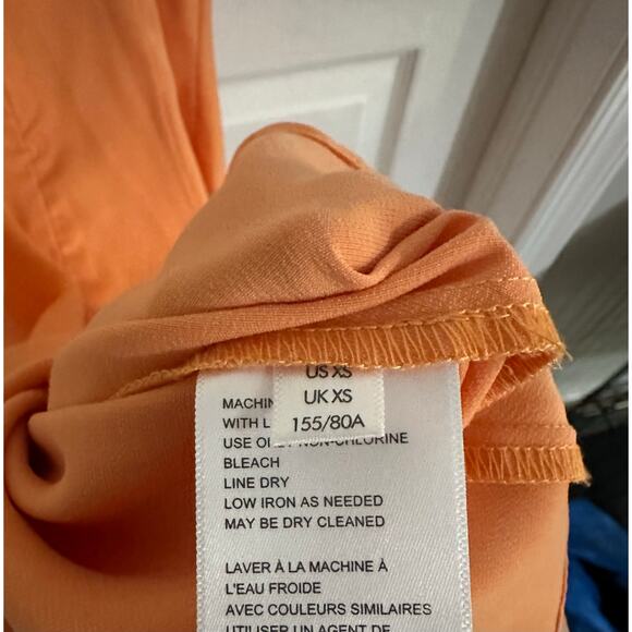 Urban Outfitters UO Mallory Cowl Slip Dress Melon Orange Size XS - Picture 8 of 11